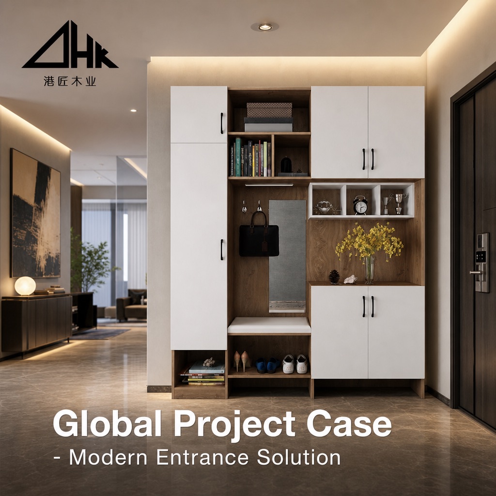 Integrated Entryway Cabinets 4