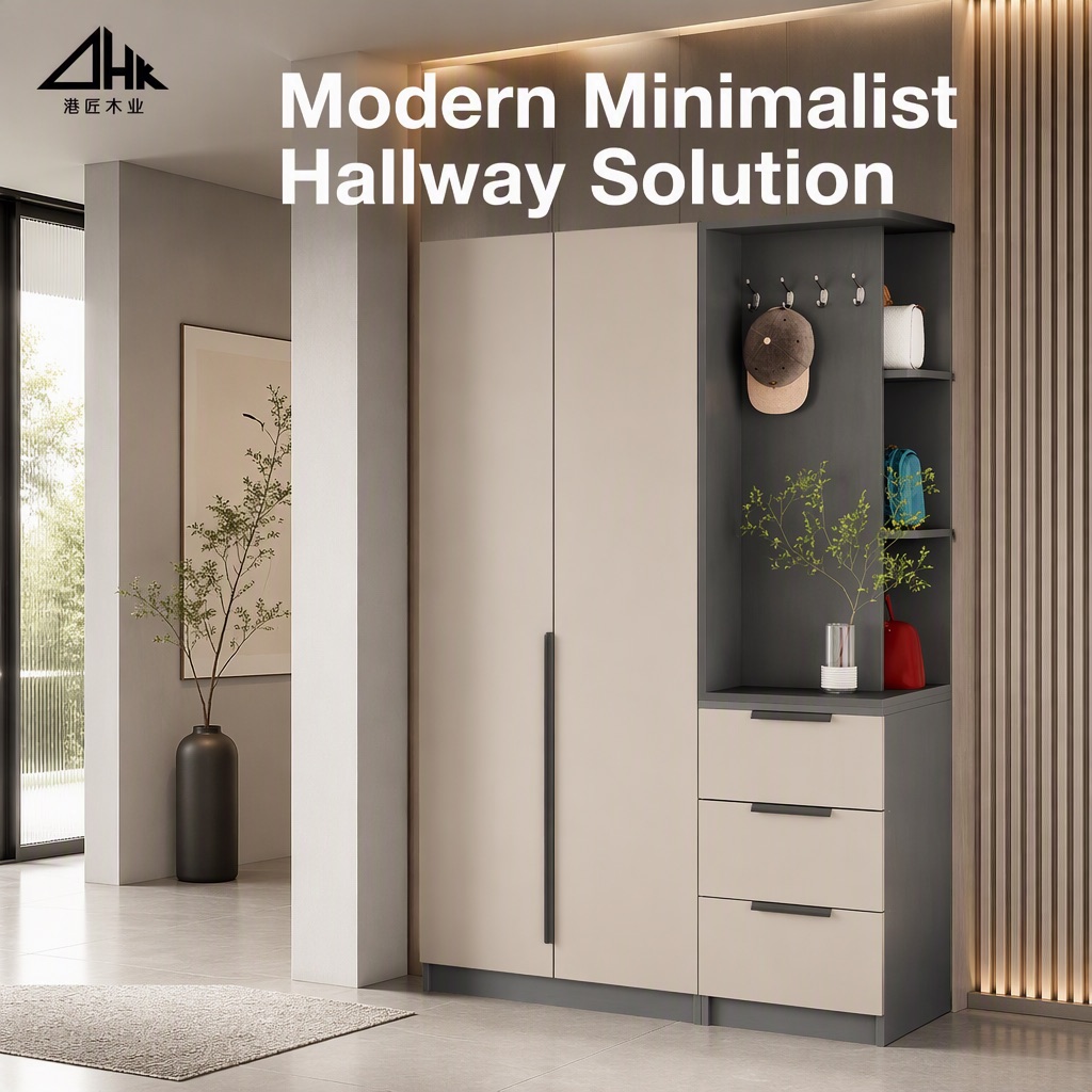 Integrated Entryway Cabinets 3